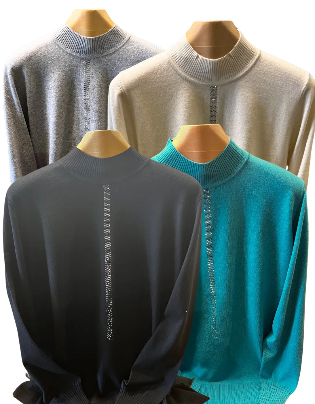 BARBARA LEBEK  Elegant Basic Thin Sweater