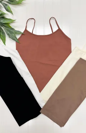 Basic Thin Strap Tank Top