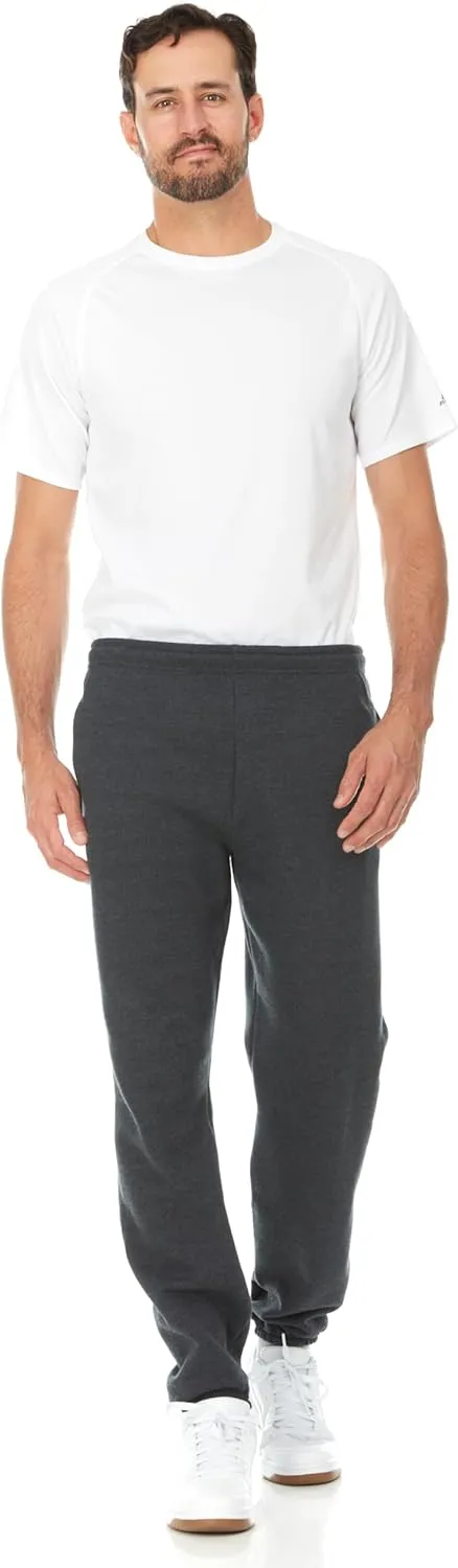 BILLIONHATS 6 Pack of Wholesale Mens Jogger Sweatpants, Homeless Shelter Donation Case, Comfy Bulk Joggers for Men