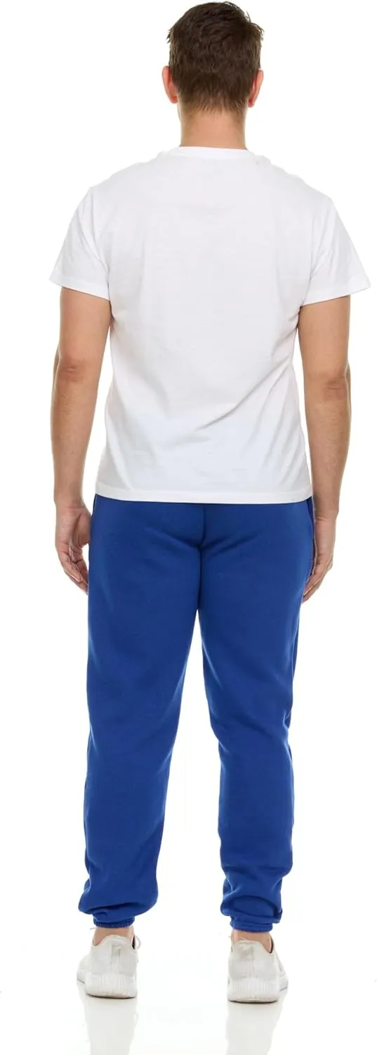 BILLIONHATS 6 Pack of Wholesale Mens Jogger Sweatpants, Homeless Shelter Donation Case, Comfy Bulk Joggers for Men