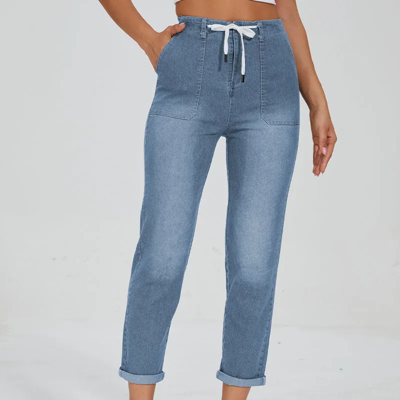 Comfy Pull On Denim Joggers