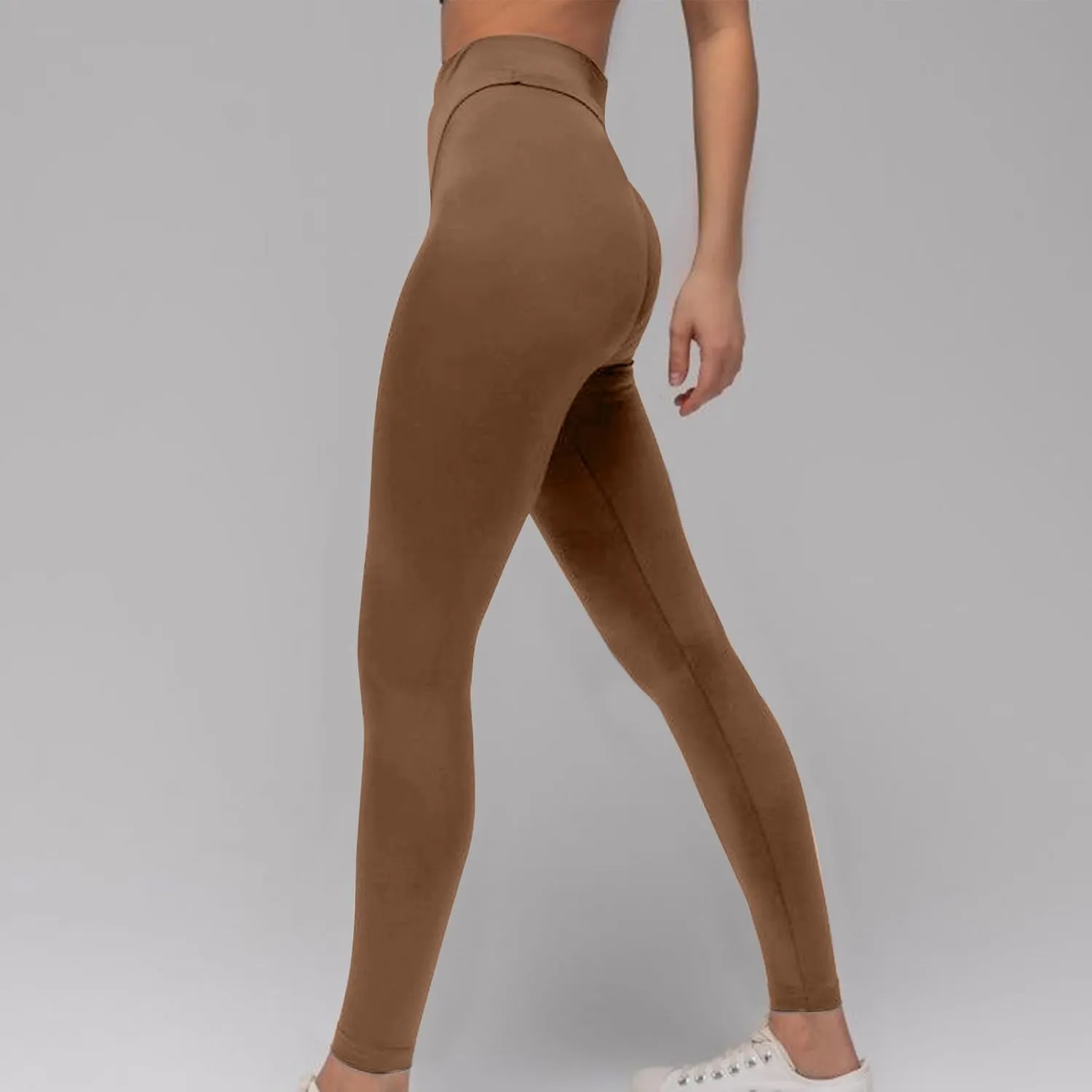 Compression Leggings with Pockets for Women Stretchy Plus Size High Waisted Leggings Tummy Control Yoga Pants