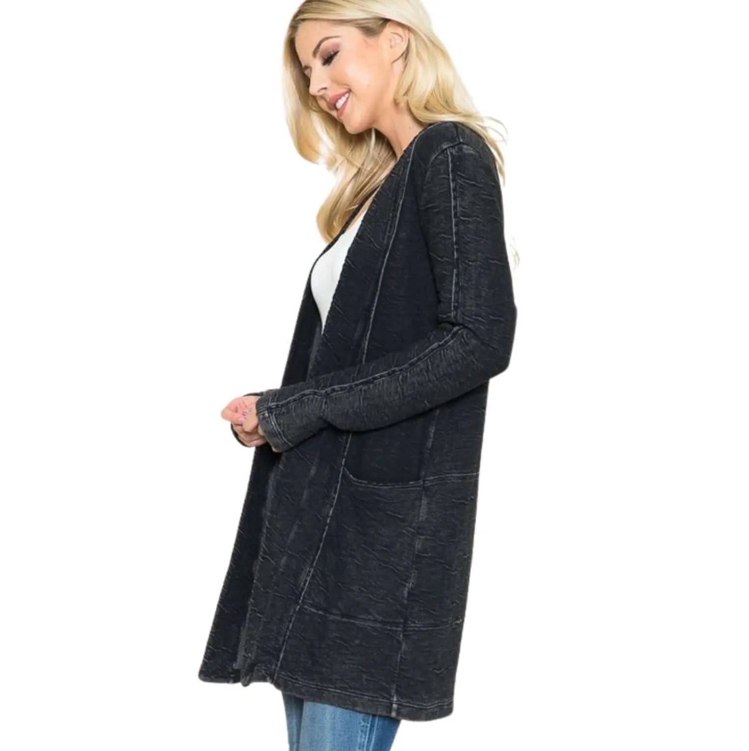 Effortless Vintage Fashion Cardigan Made in USA