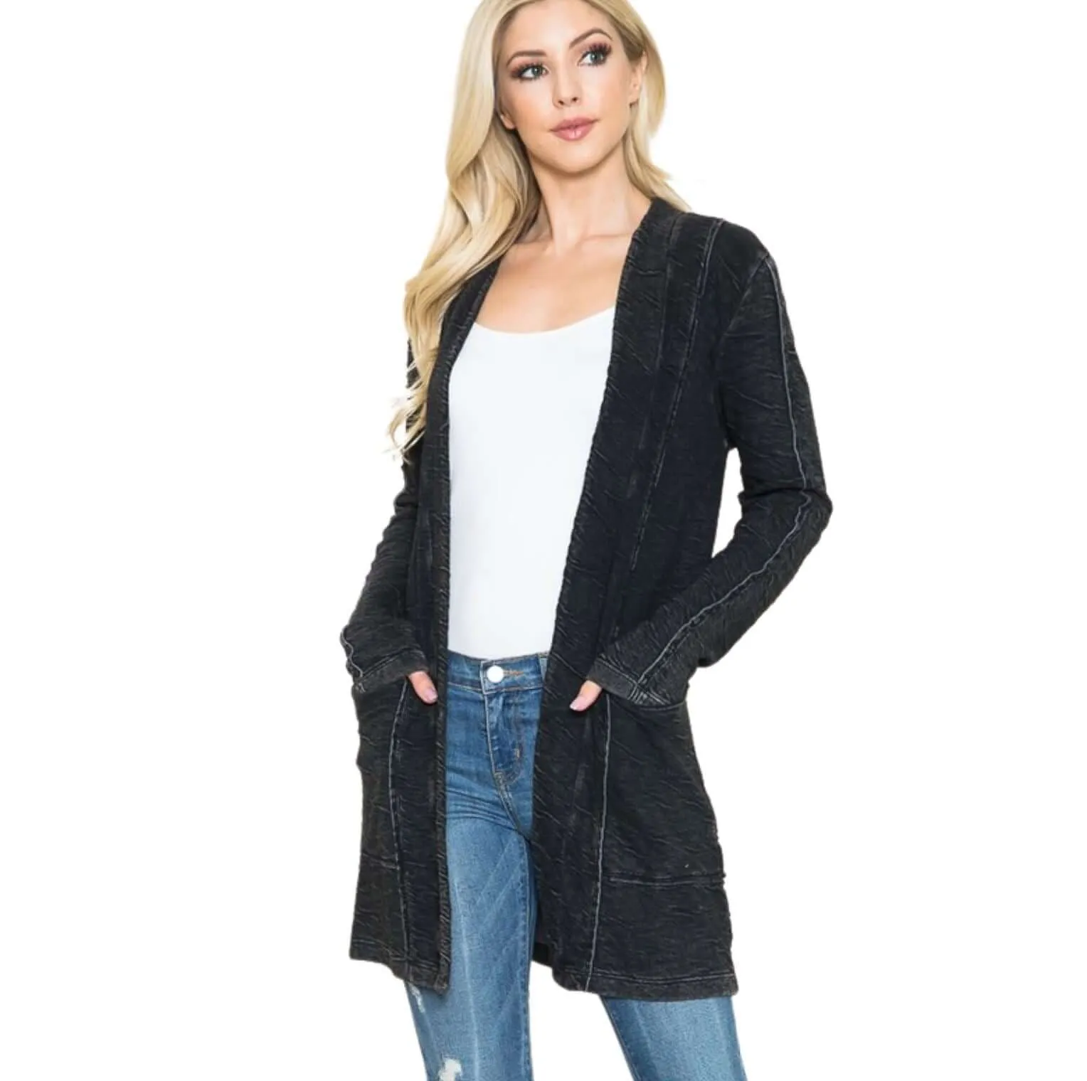 Effortless Vintage Fashion Cardigan Made in USA