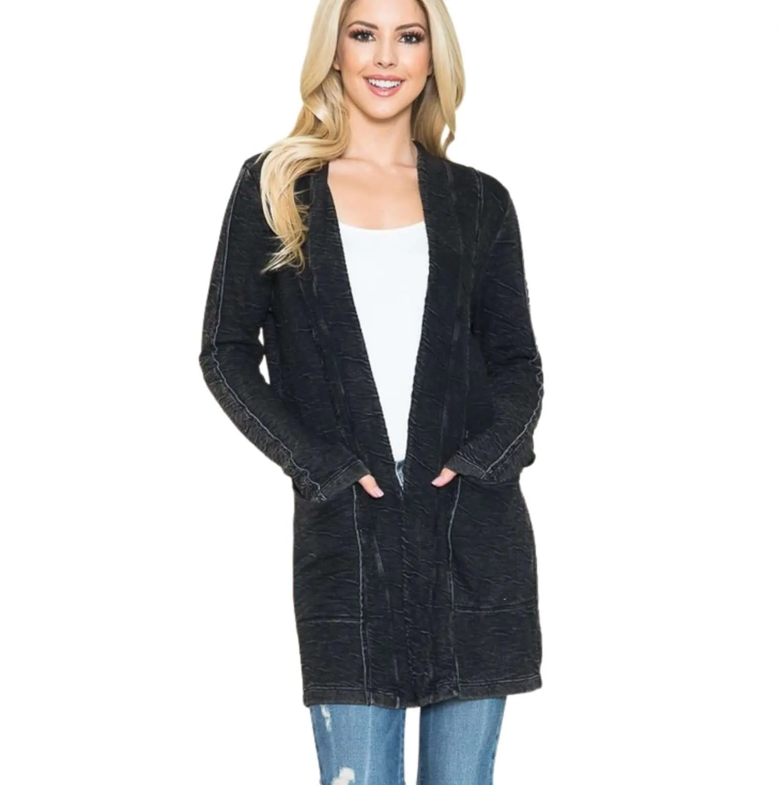 Effortless Vintage Fashion Cardigan Made in USA