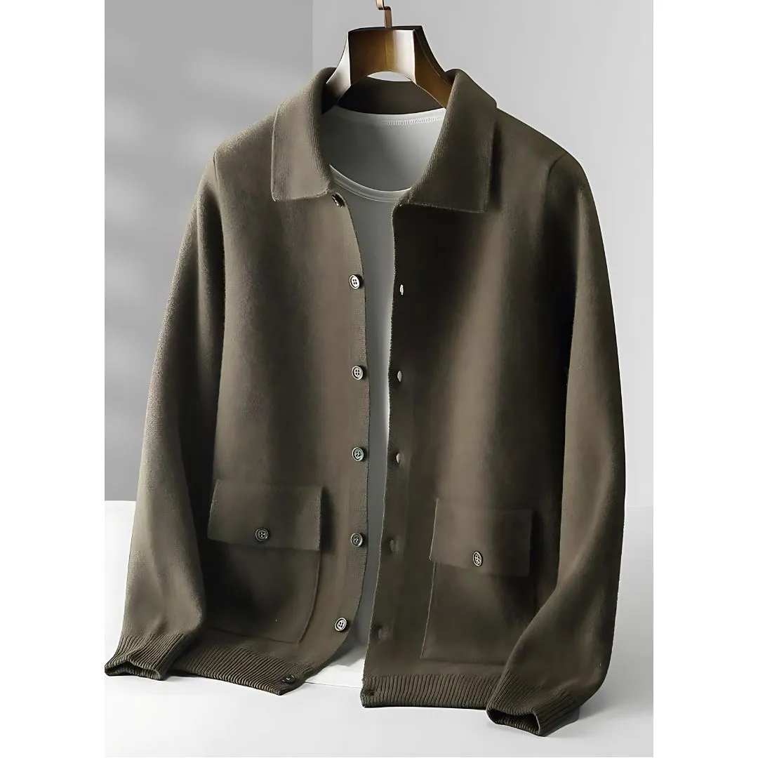 Elegant Autumn Cashmere Vest for Men