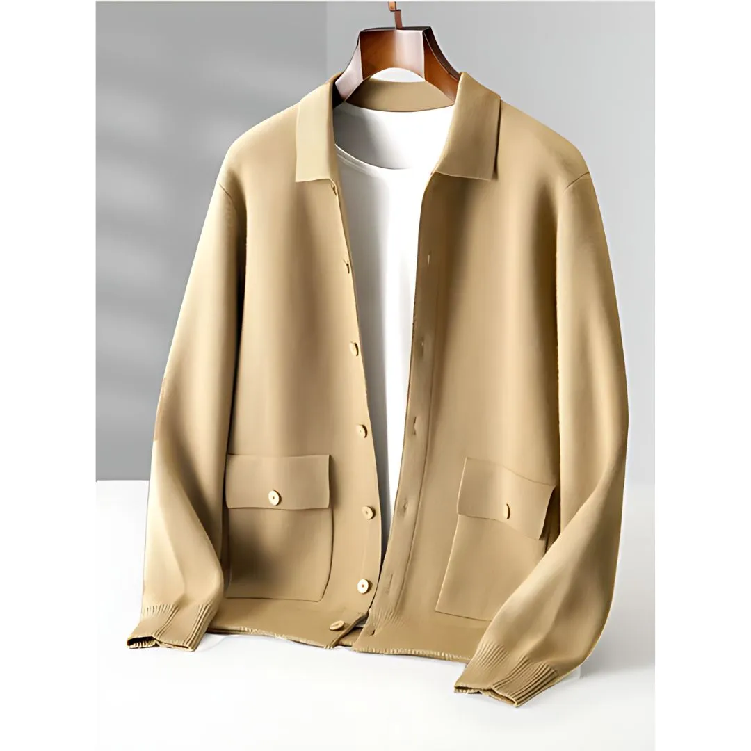 Elegant Autumn Cashmere Vest for Men