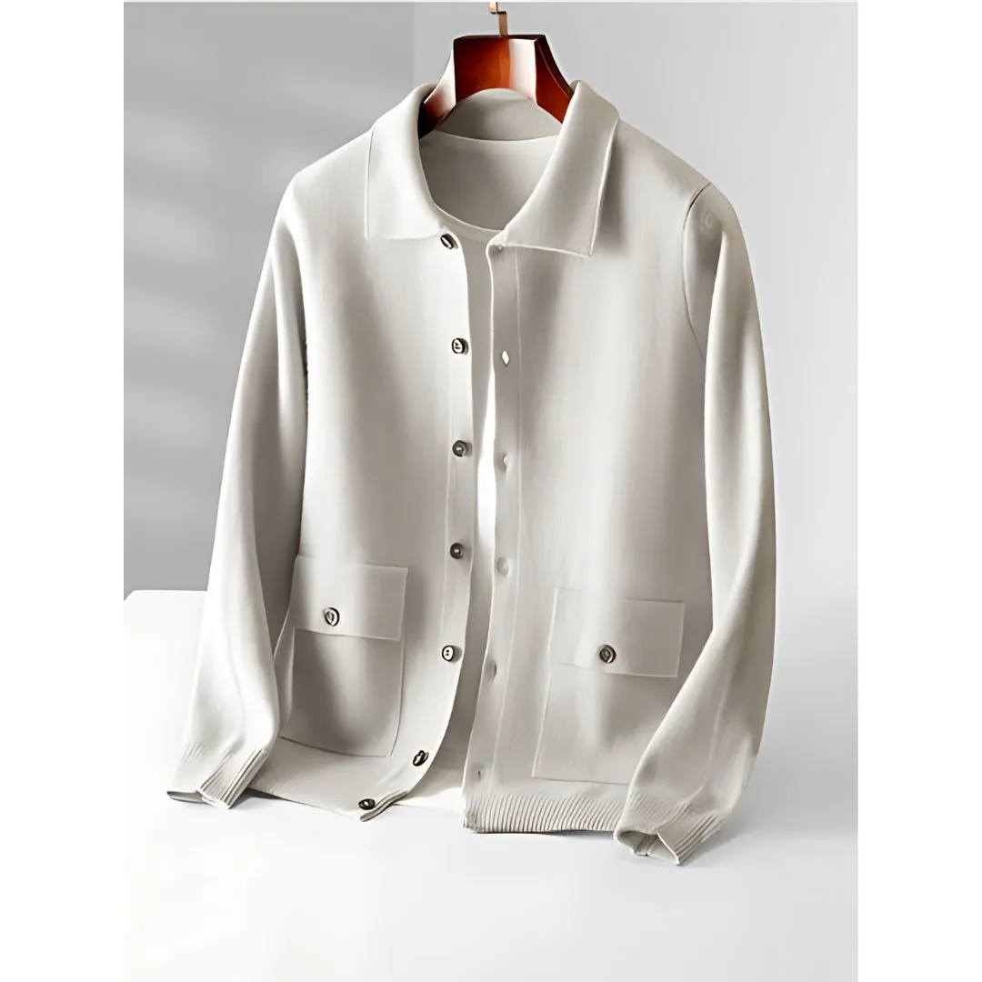 Elegant Autumn Cashmere Vest for Men