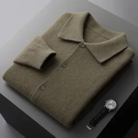 Elegant Autumn Cashmere Vest for Men