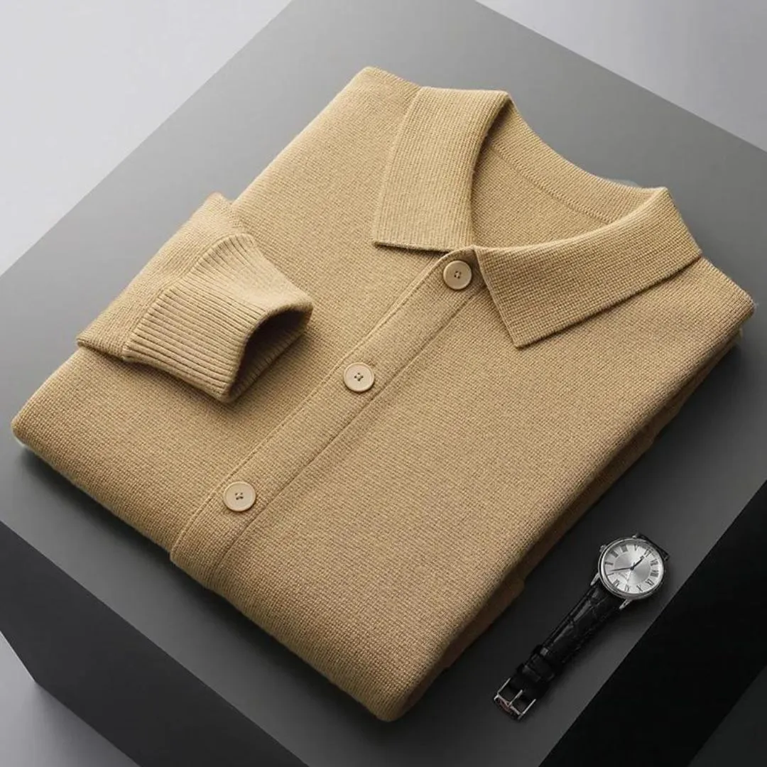 Elegant Autumn Cashmere Vest for Men