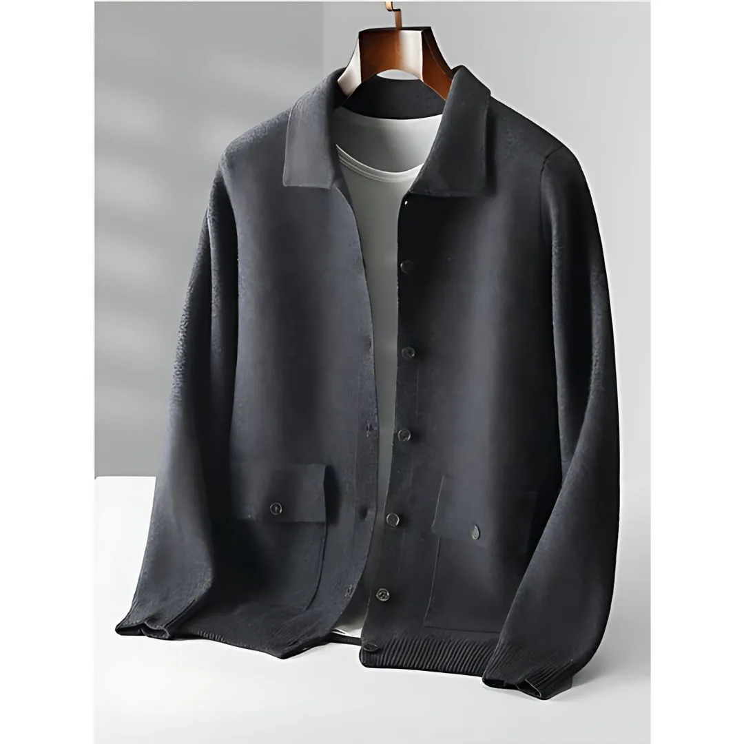 Elegant Autumn Cashmere Vest for Men