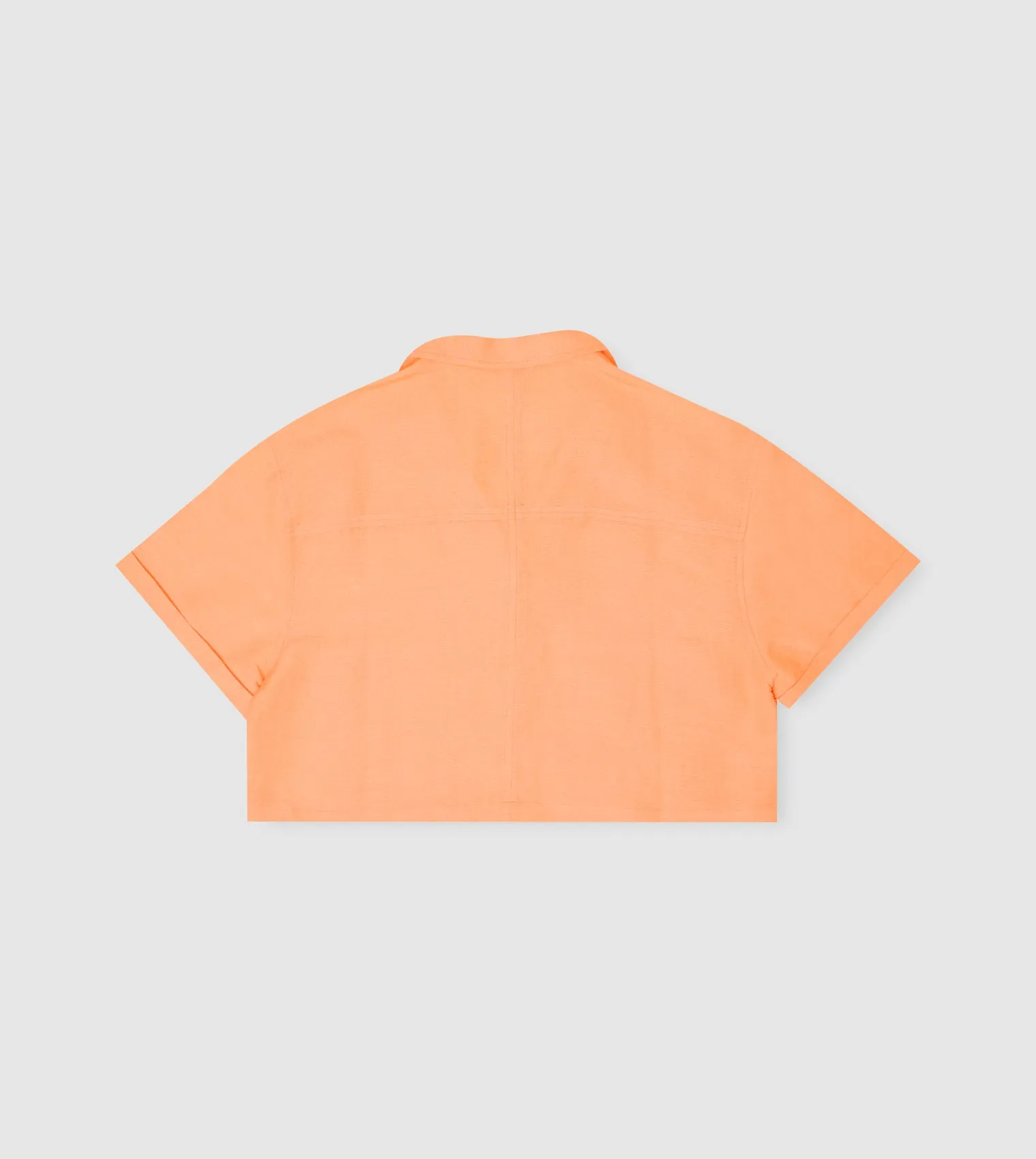 F5 Cropped Linen Shirt