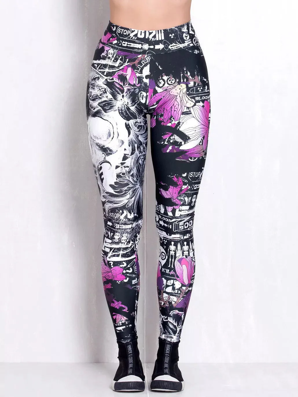 Fashion Stretchy Yoga Sports Leggings