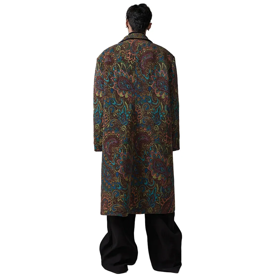 Floral Paisley Coat