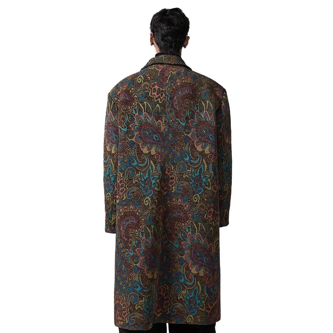 Floral Paisley Coat