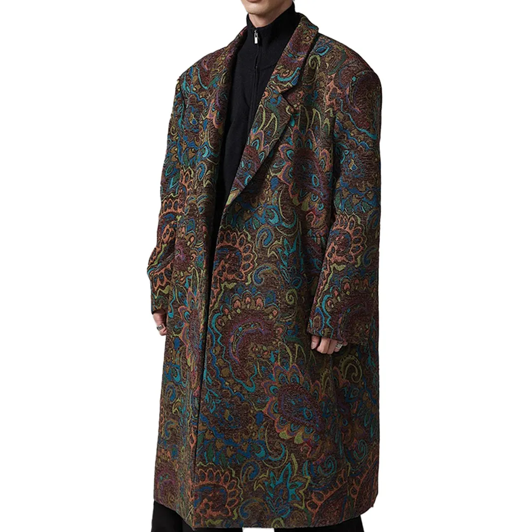 Floral Paisley Coat