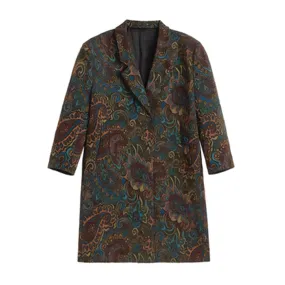 Floral Paisley Coat