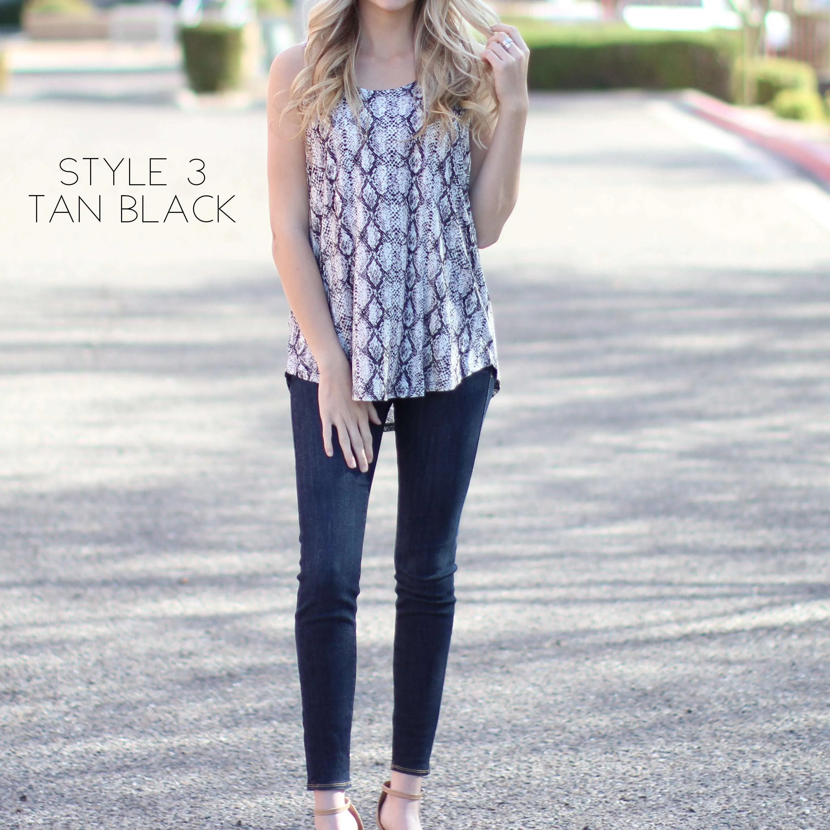 Flowy Print Tank Collection | S-XL