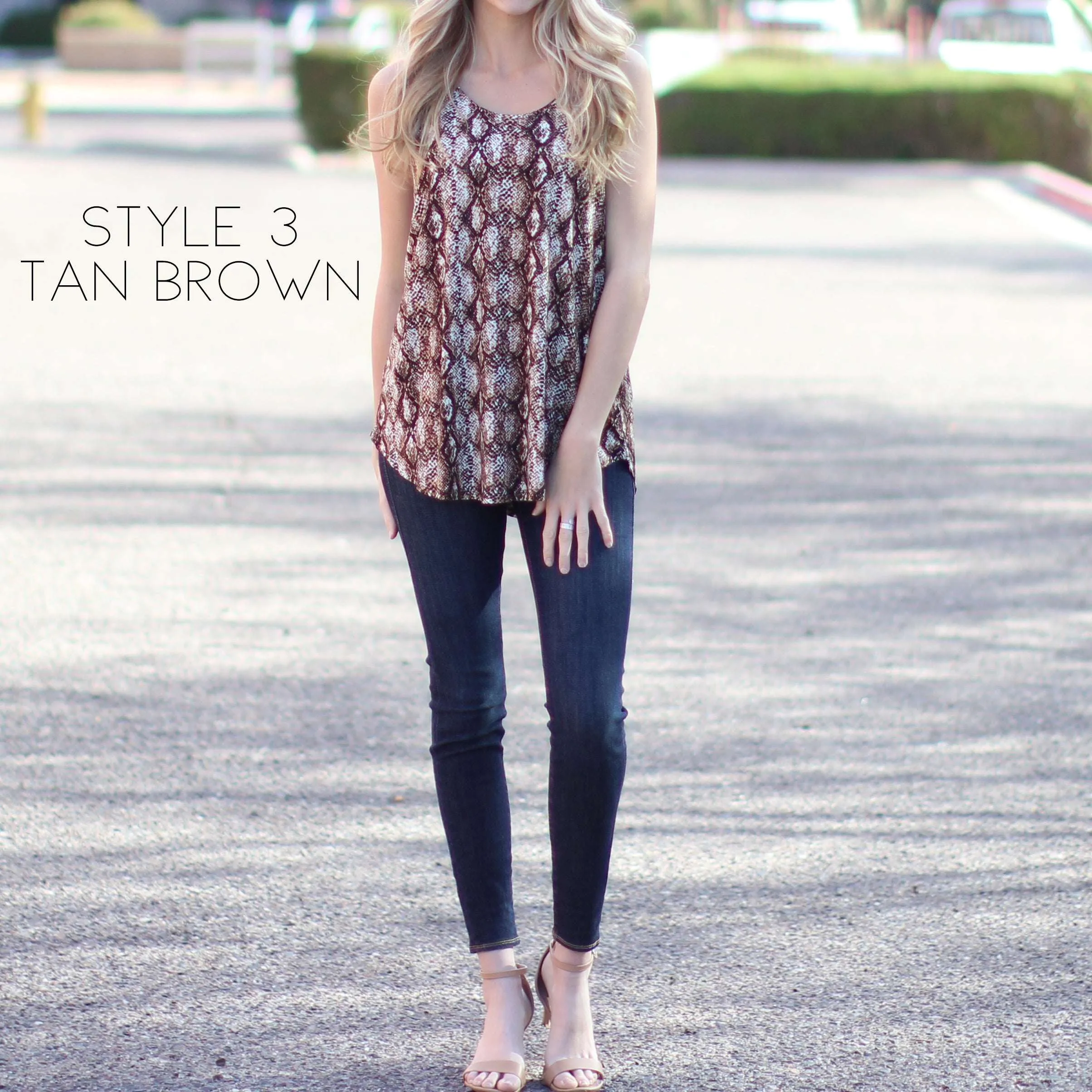 Flowy Print Tank Collection | S-XL