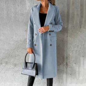Genevieve | Timeless Double-Breasted Coat