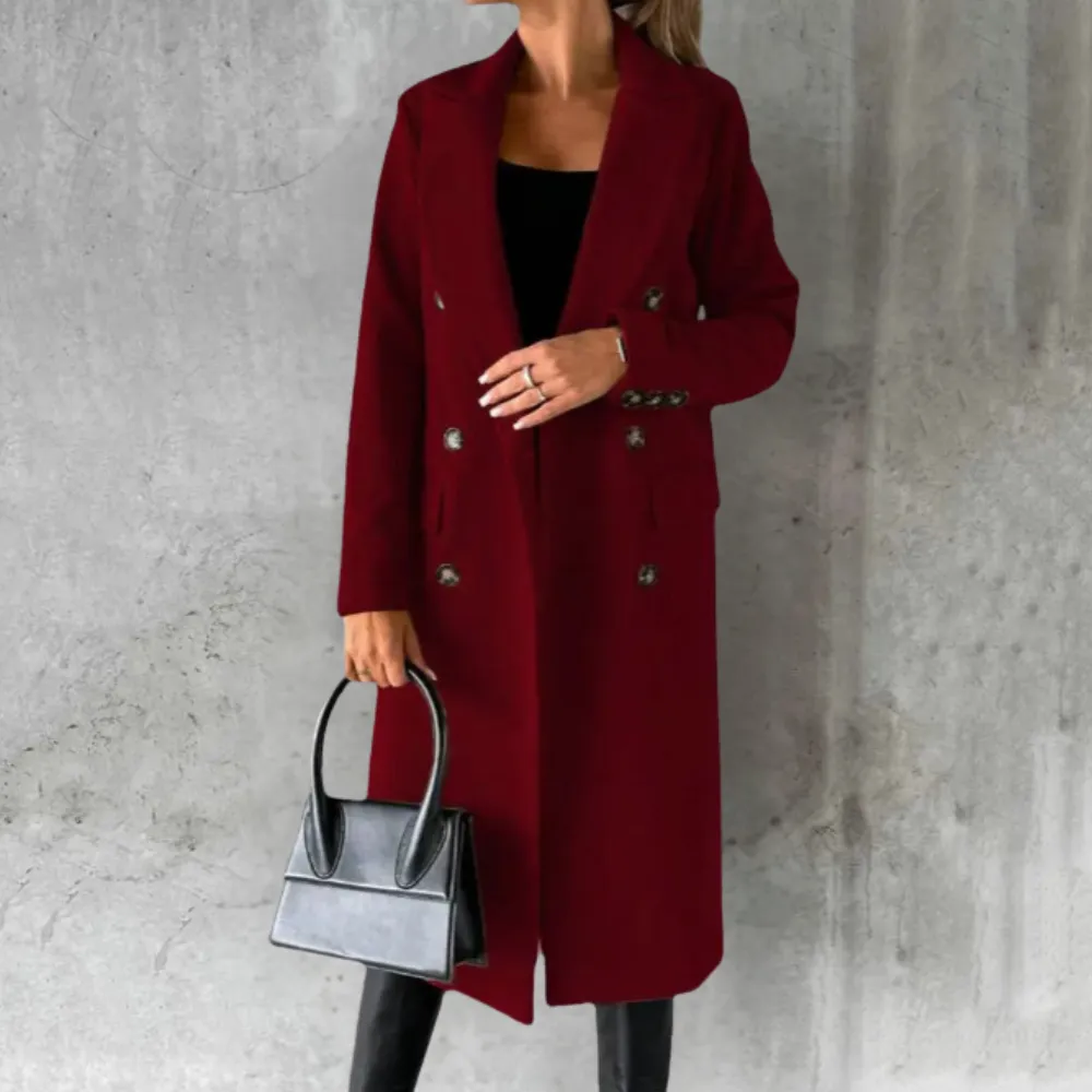 Genevieve | Timeless Double-Breasted Coat