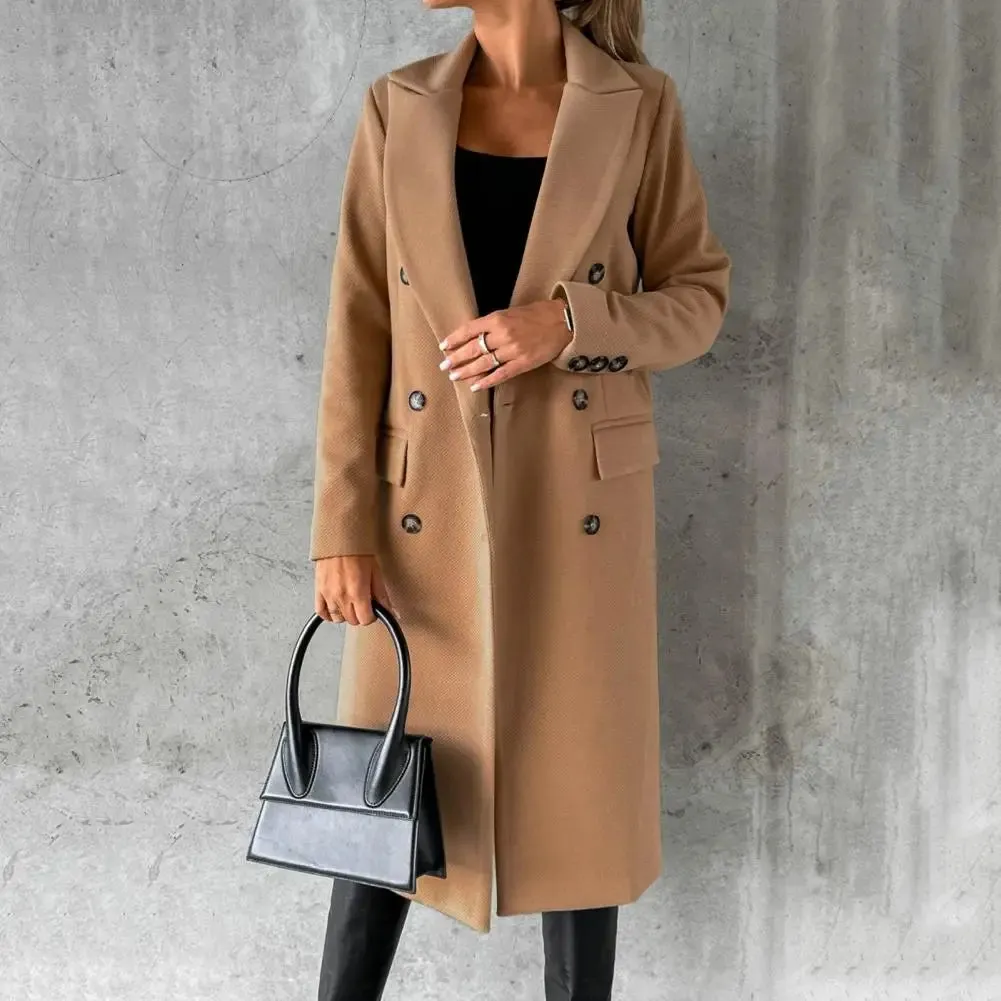 Genevieve | Timeless Double-Breasted Coat