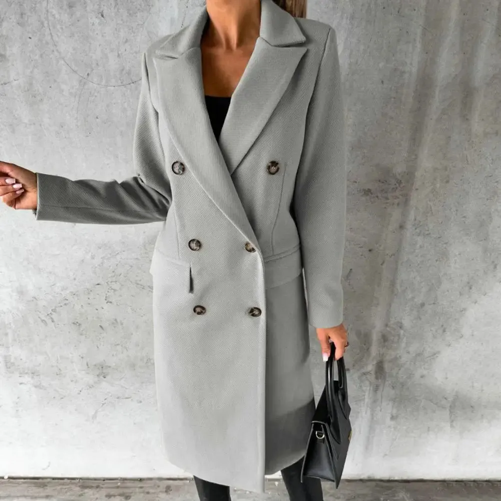 Genevieve | Timeless Double-Breasted Coat