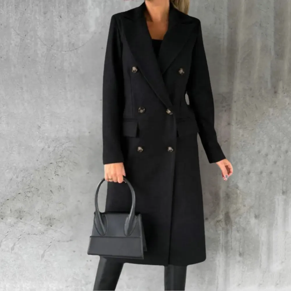 Genevieve | Timeless Double-Breasted Coat