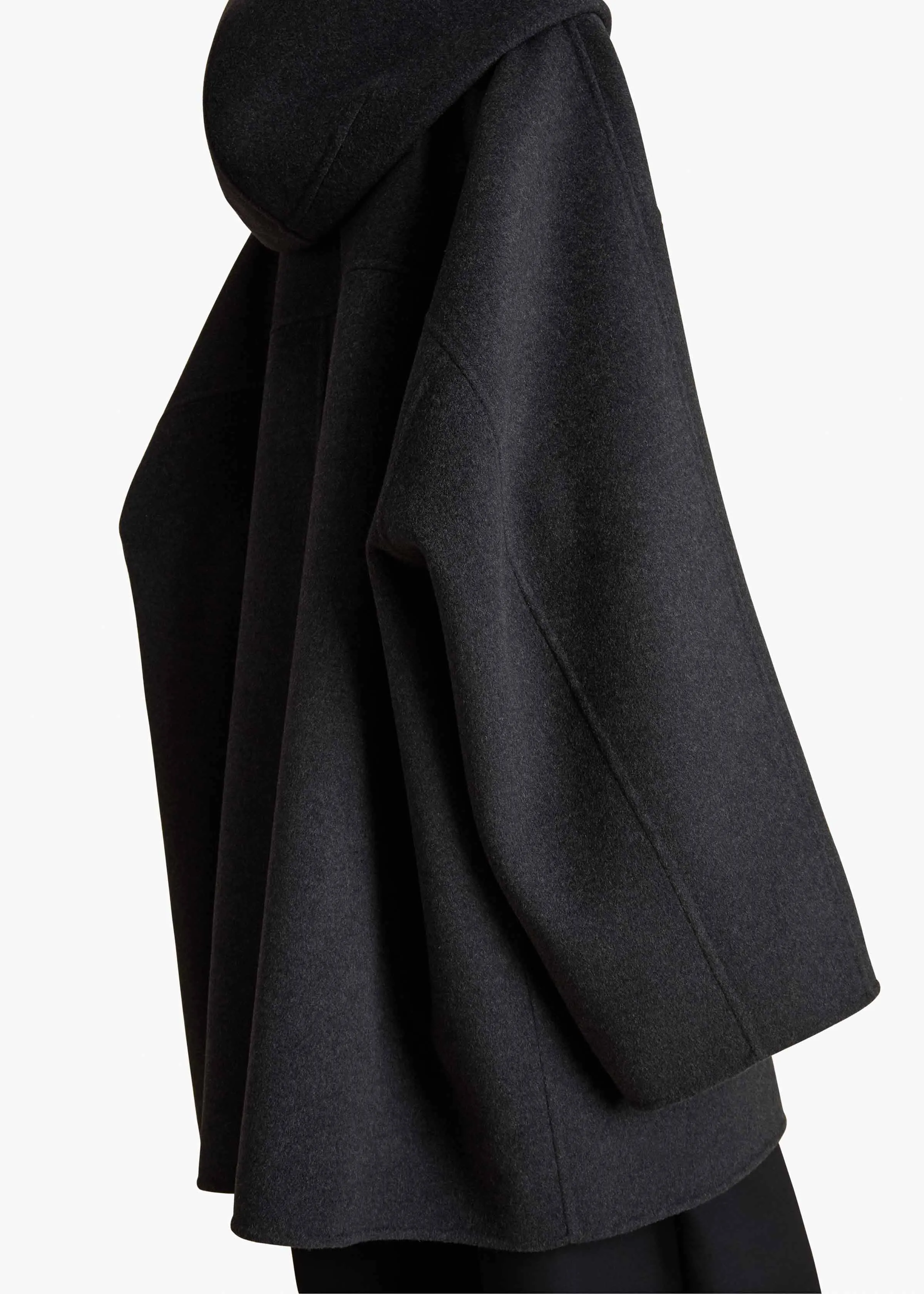 Hessner Coat in Charcoal