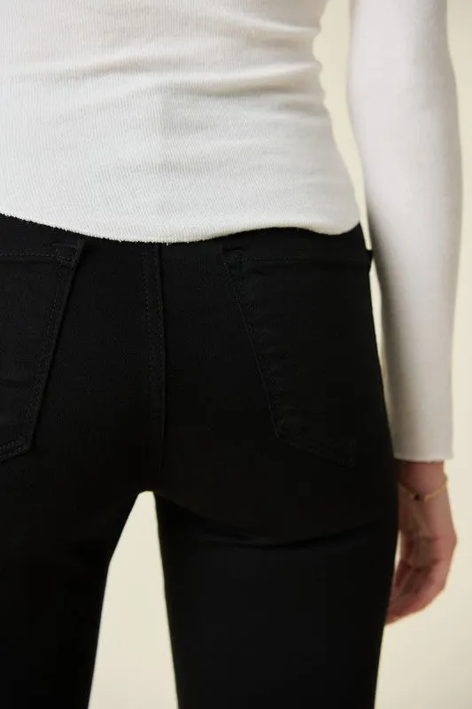 High Rise Distressed Skinny Jeans