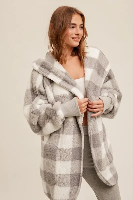 Laney Checker Cardigan