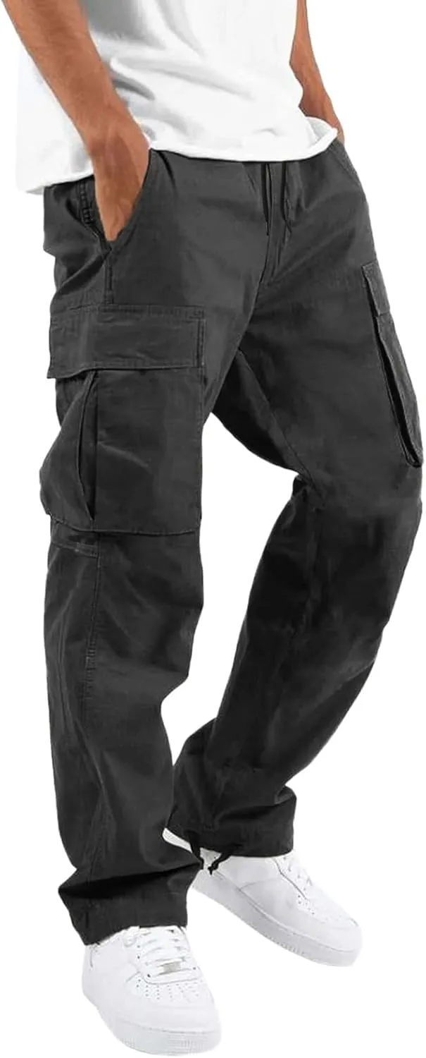 LCMTWX Joggers Pants Man Pants Casual Jogging Sports Elastic with Pockets Men's Men's Pants Joggers for Men Comfy Pants