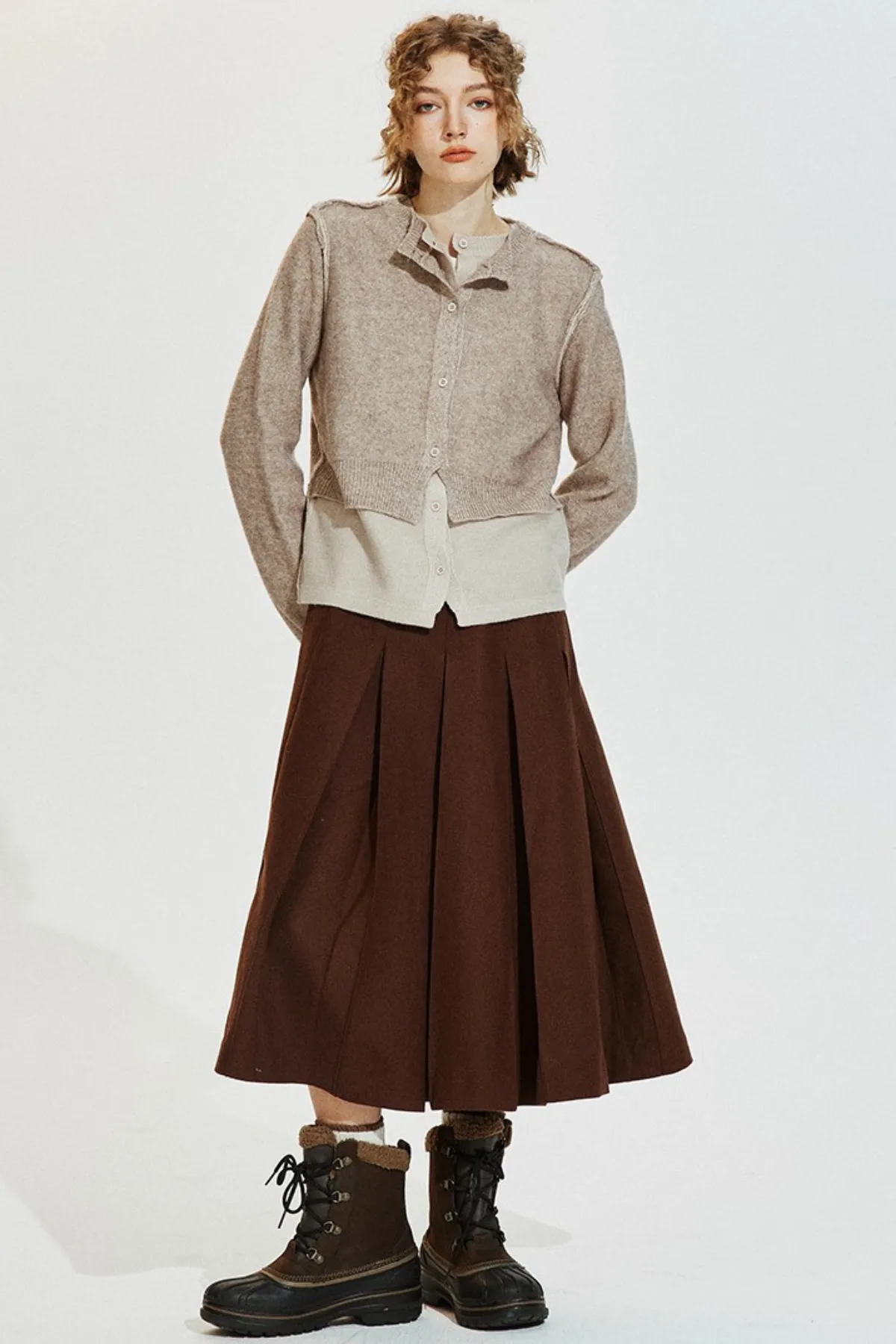 Like Layered Cardigan Sweater