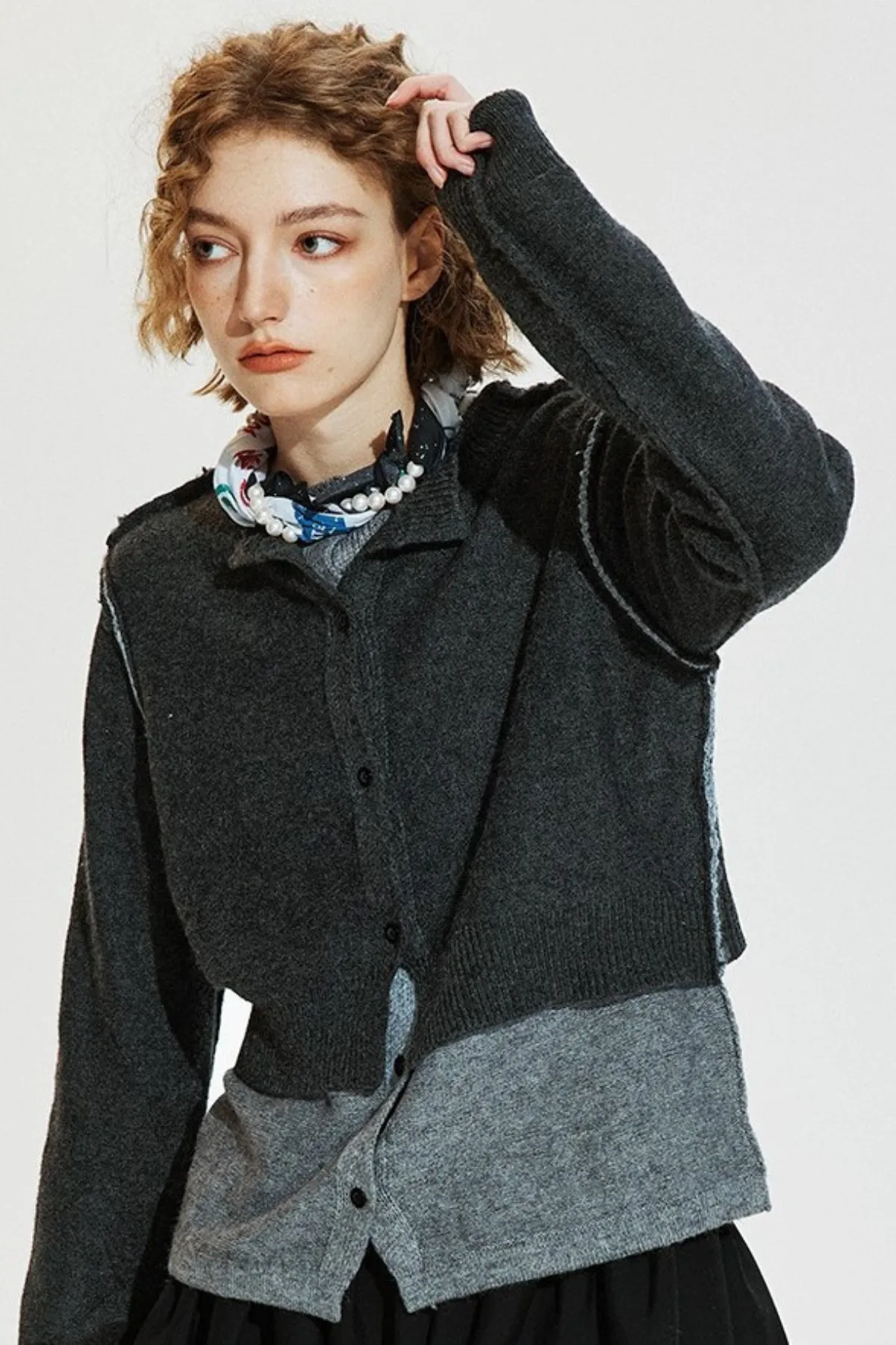 Like Layered Cardigan Sweater