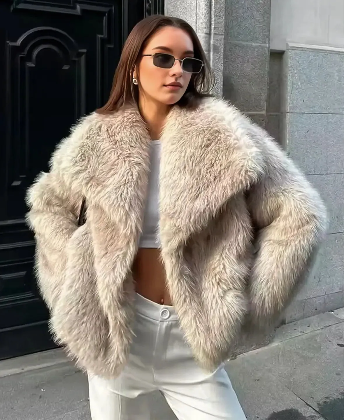 Luxe Faux Fur Coat
