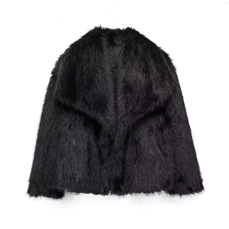 Luxe Faux Fur Coat