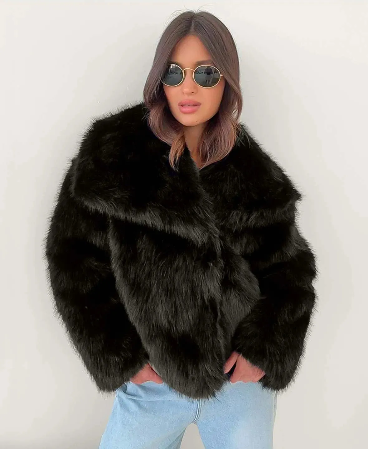 Luxe Faux Fur Coat