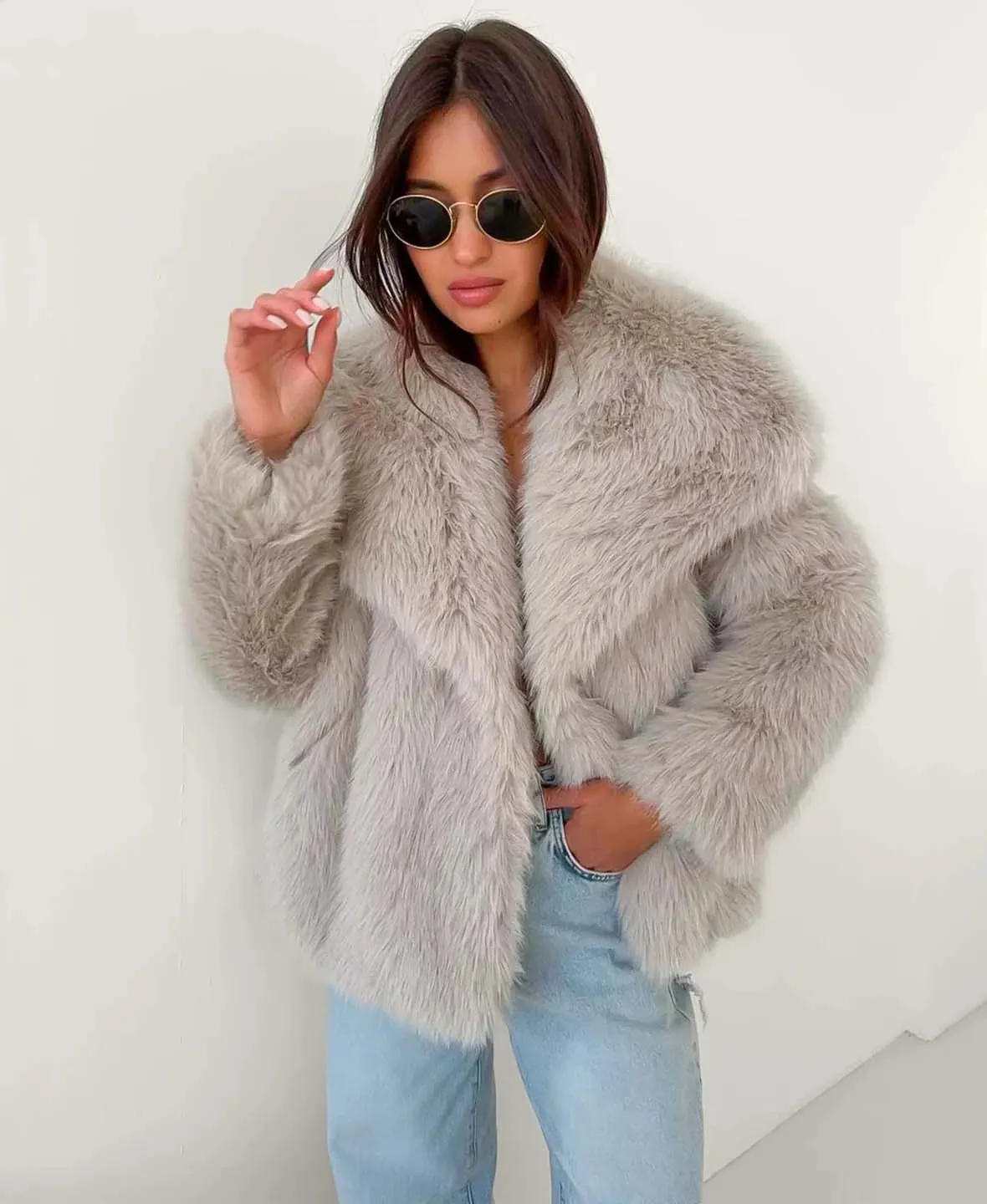 Luxe Faux Fur Coat