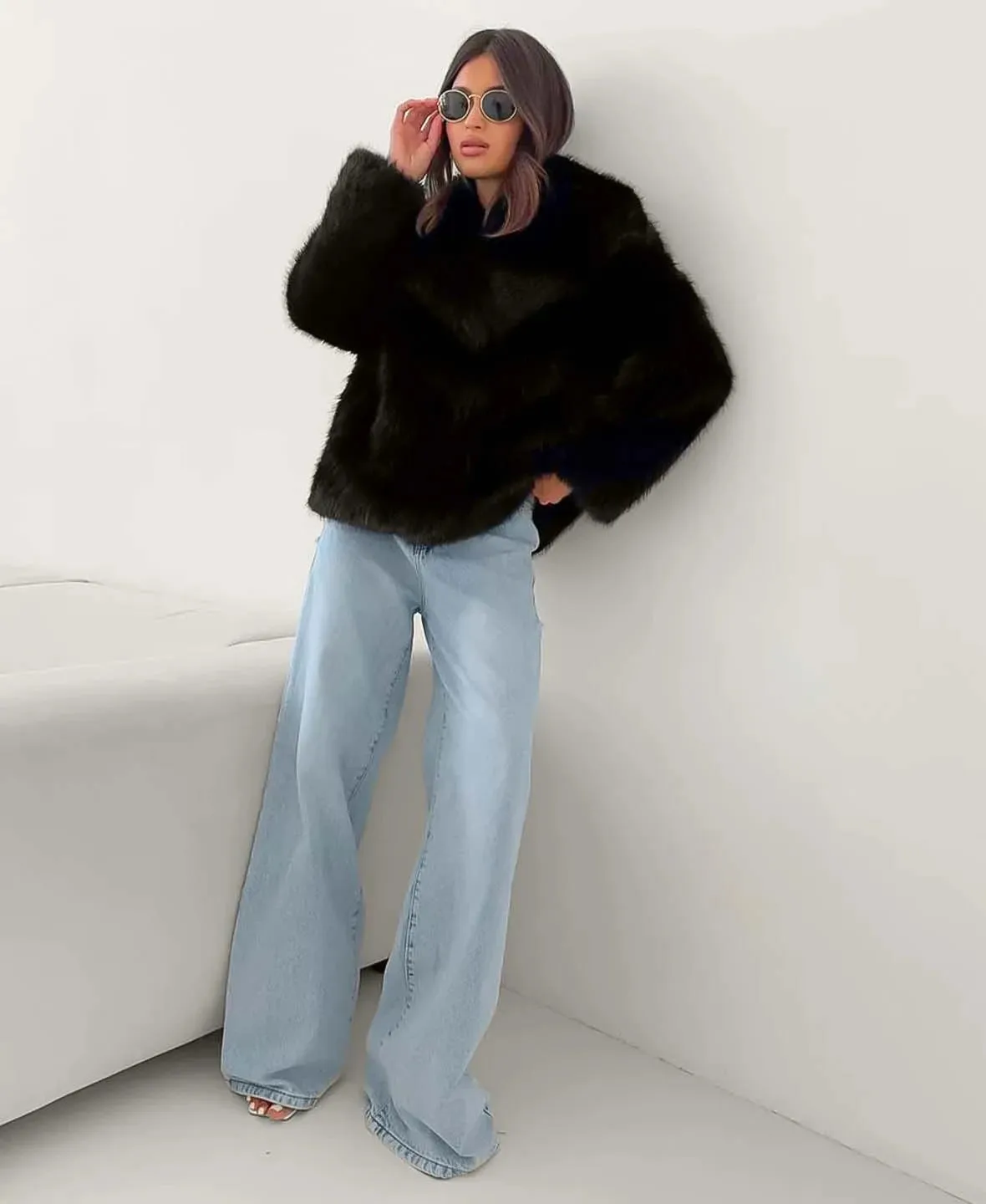 Luxe Faux Fur Coat
