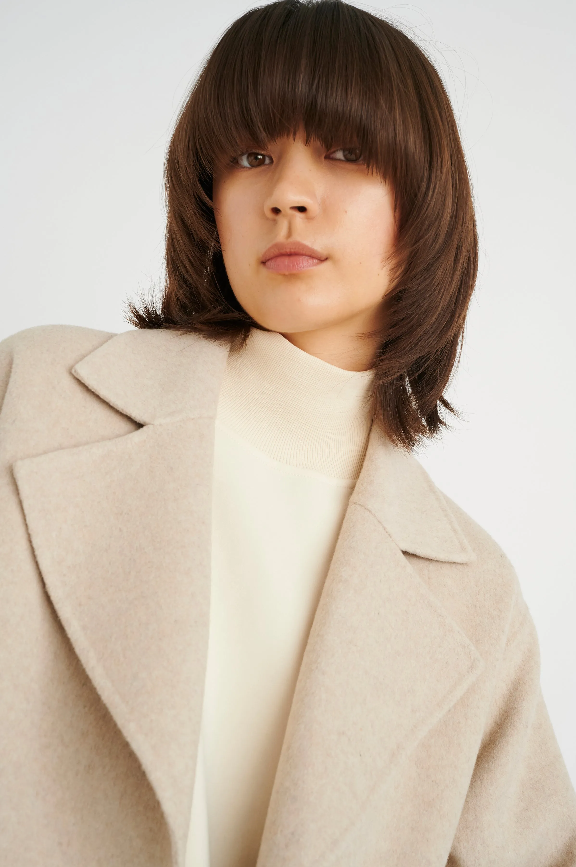 MillaIW Coat Refined - French Nougat