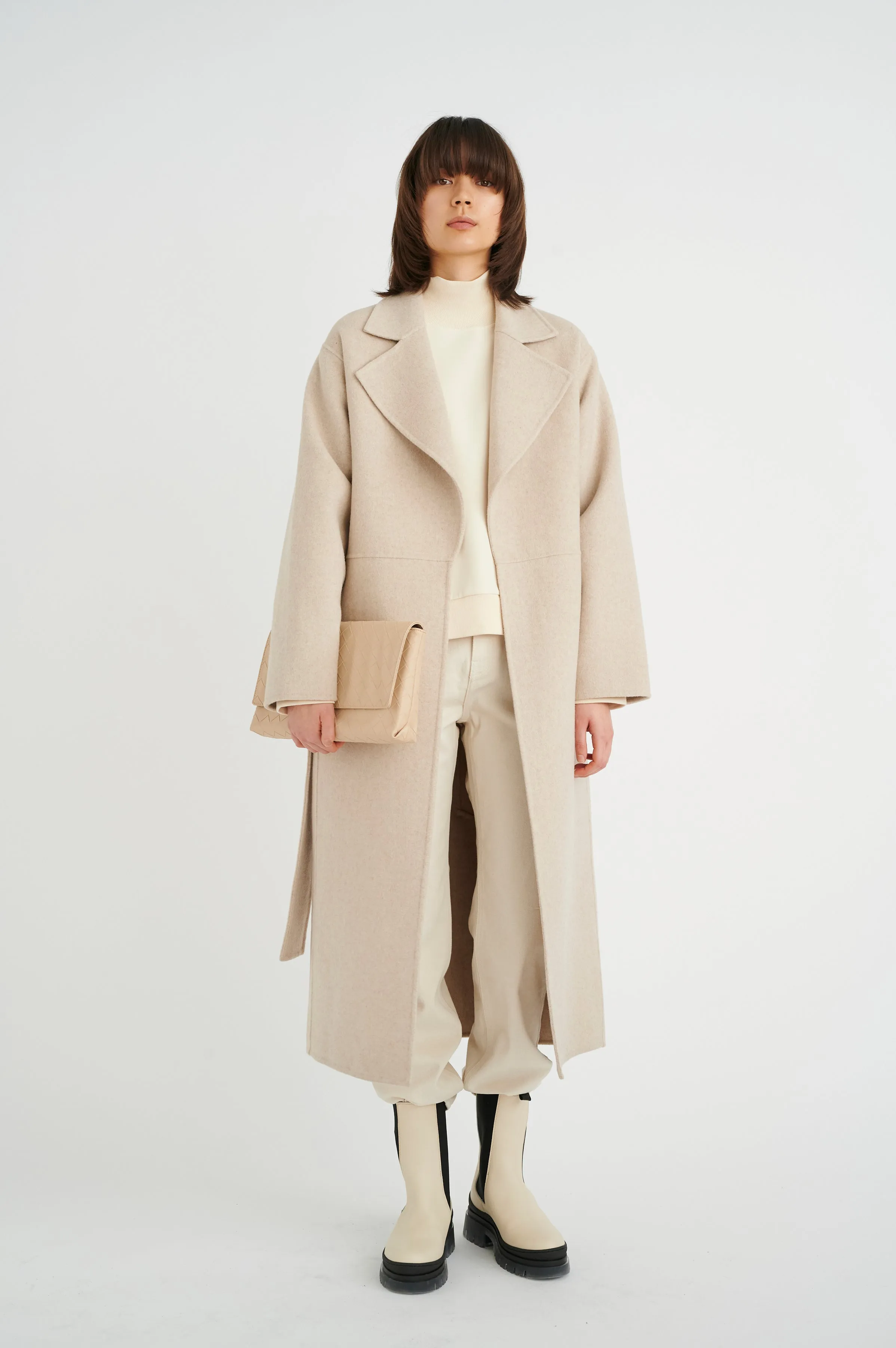MillaIW Coat Refined - French Nougat