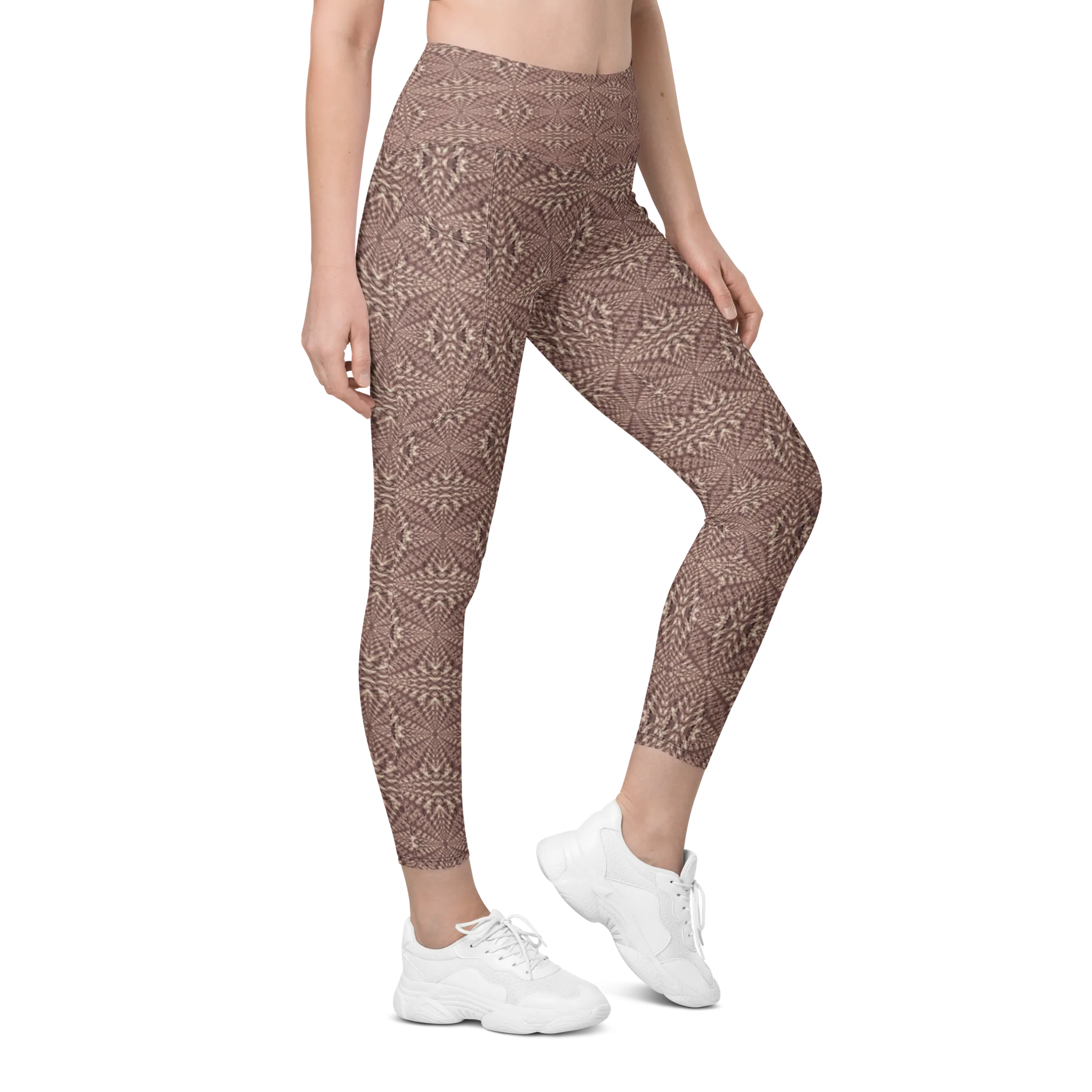Recursia Fabrique Unknown II Leggings With Pockets In Pink