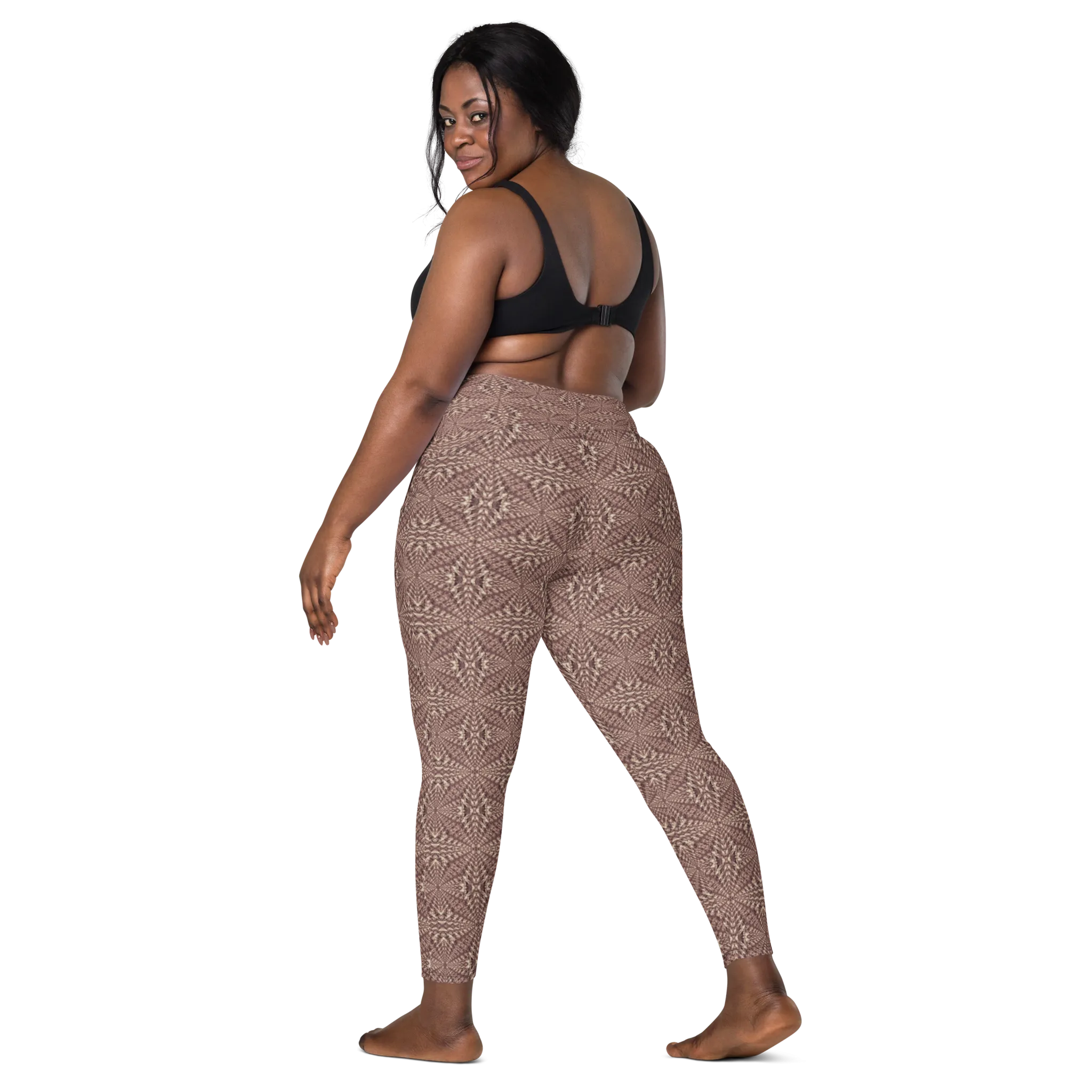 Recursia Fabrique Unknown II Leggings With Pockets In Pink