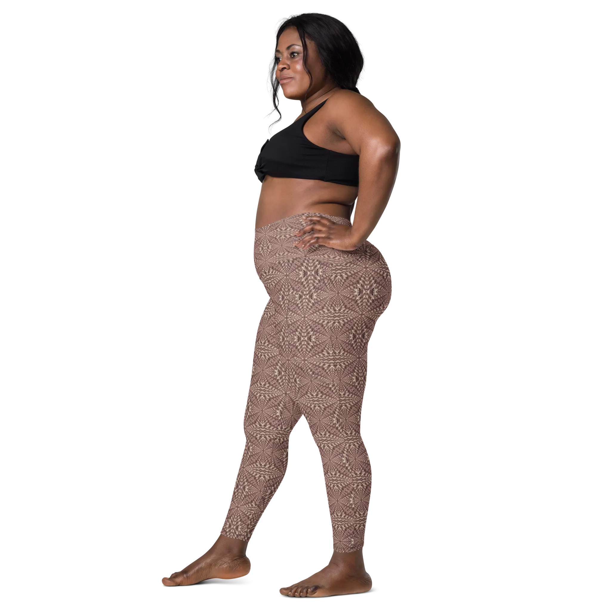 Recursia Fabrique Unknown II Leggings With Pockets In Pink
