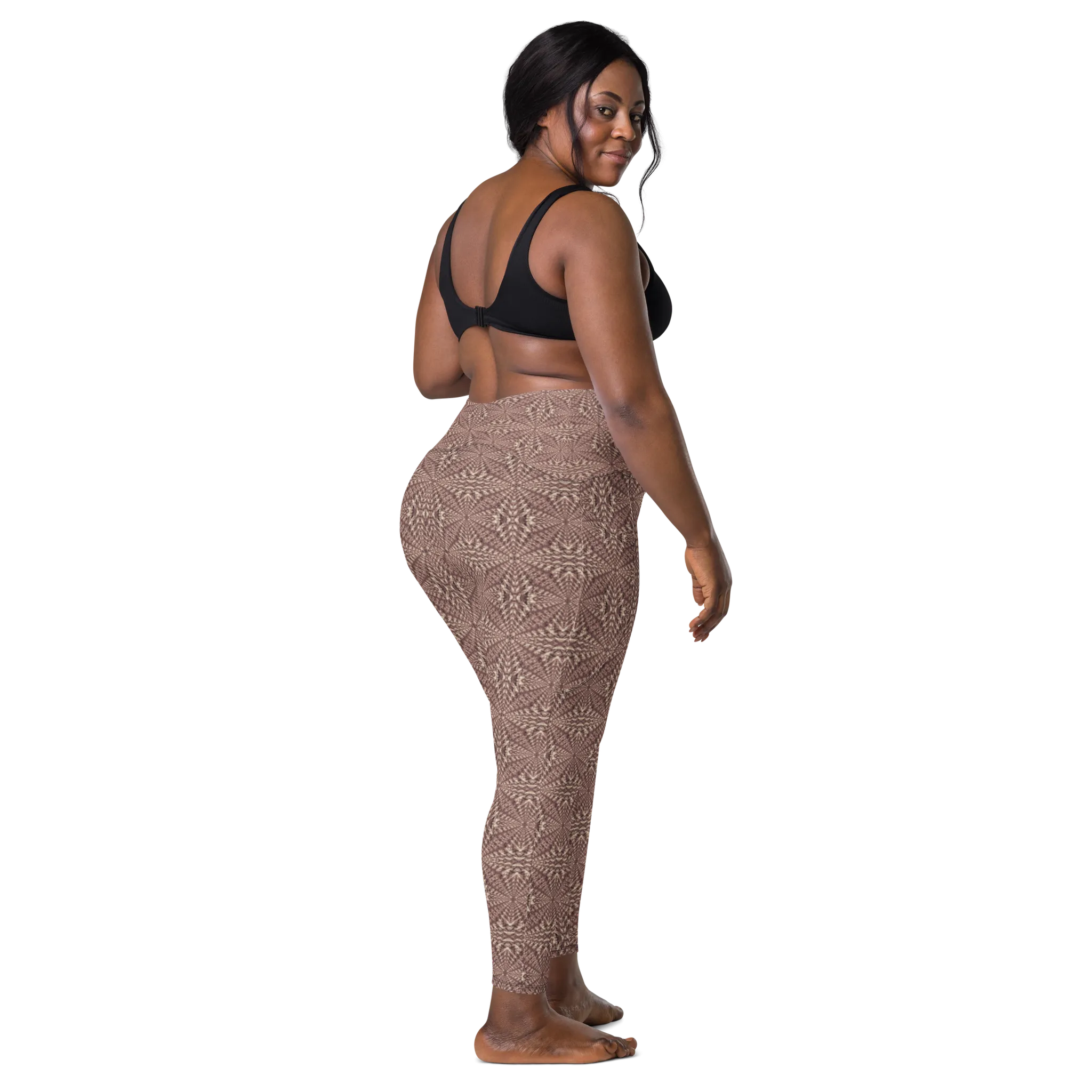 Recursia Fabrique Unknown II Leggings With Pockets In Pink