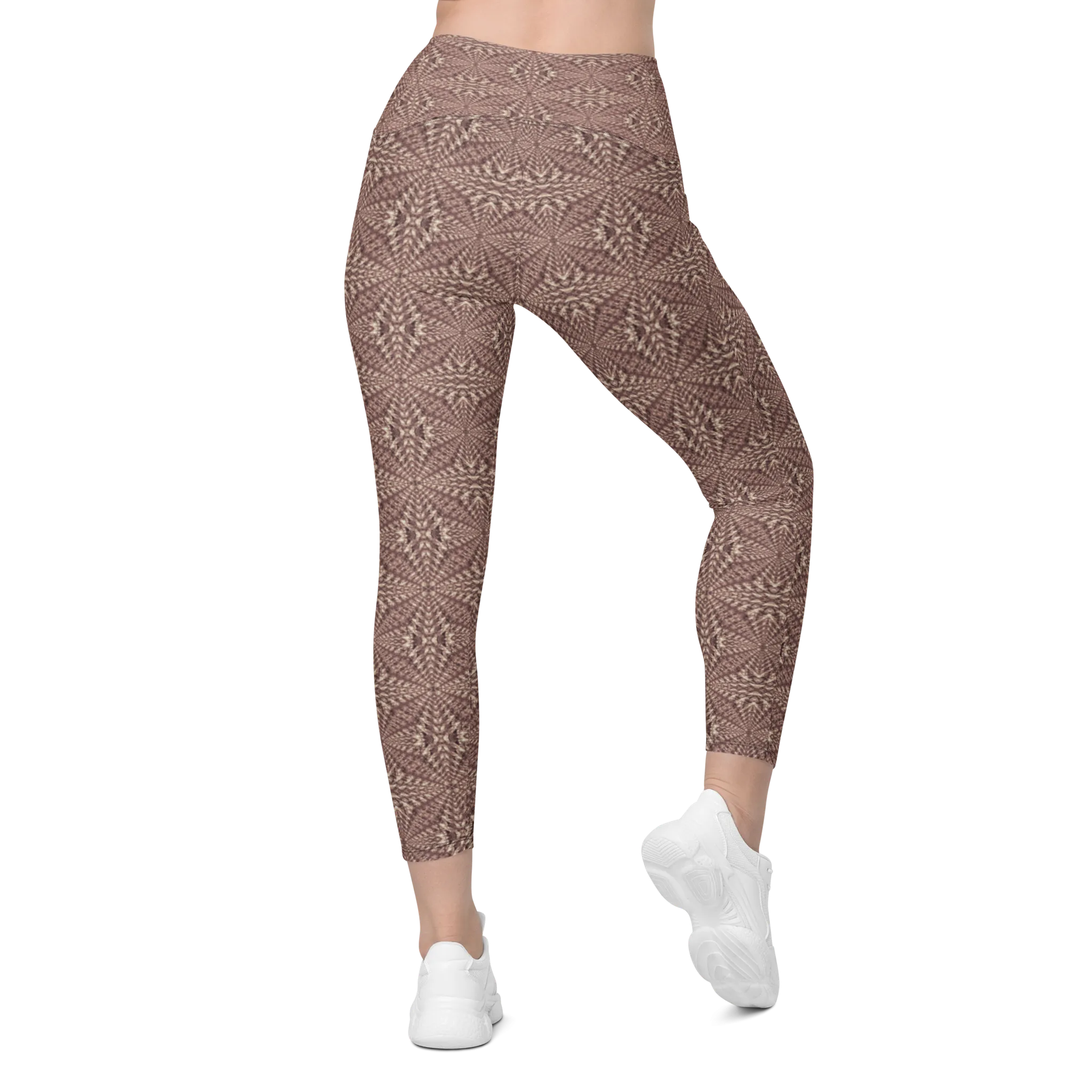 Recursia Fabrique Unknown II Leggings With Pockets In Pink