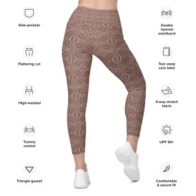 Recursia Fabrique Unknown II Leggings With Pockets In Pink