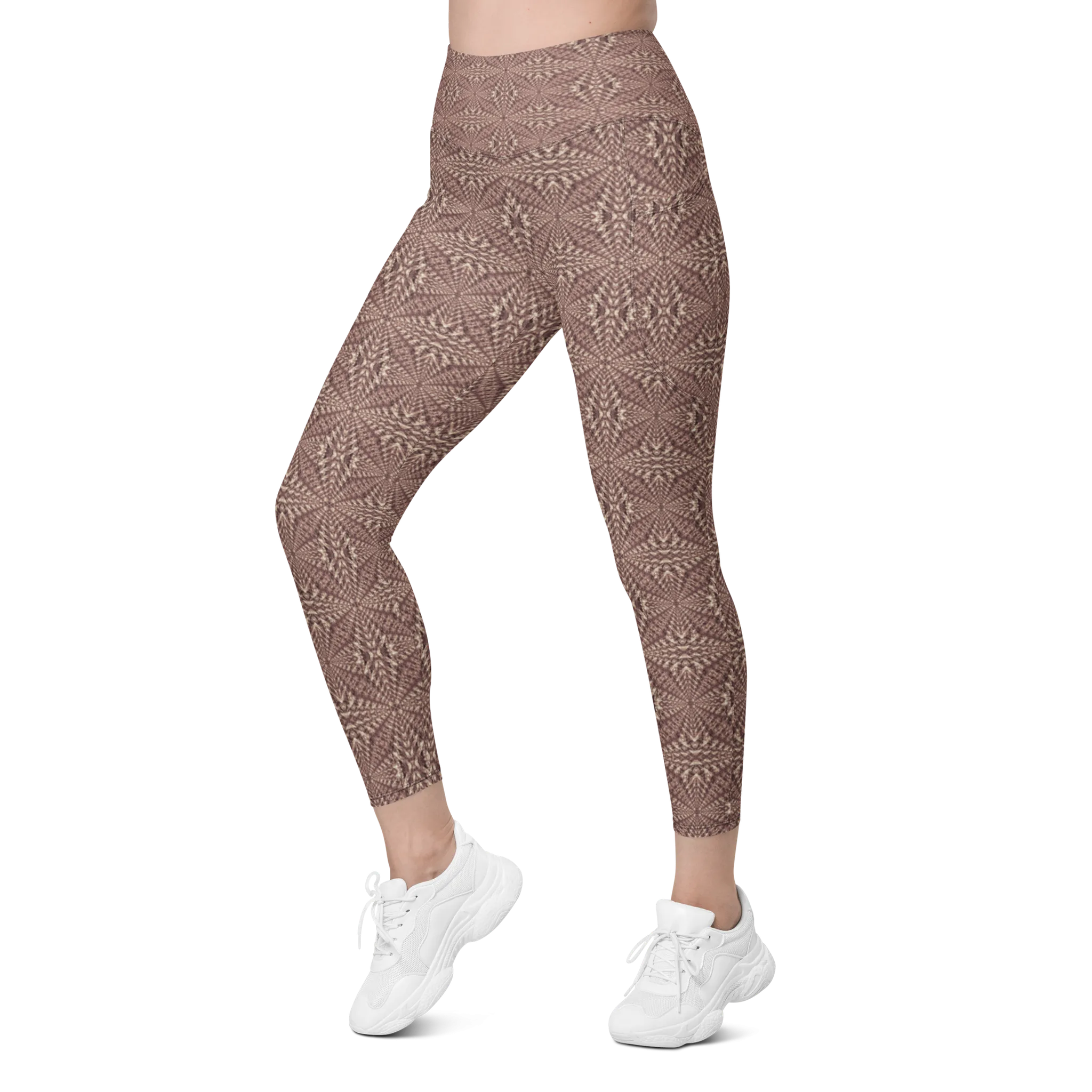 Recursia Fabrique Unknown II Leggings With Pockets In Pink