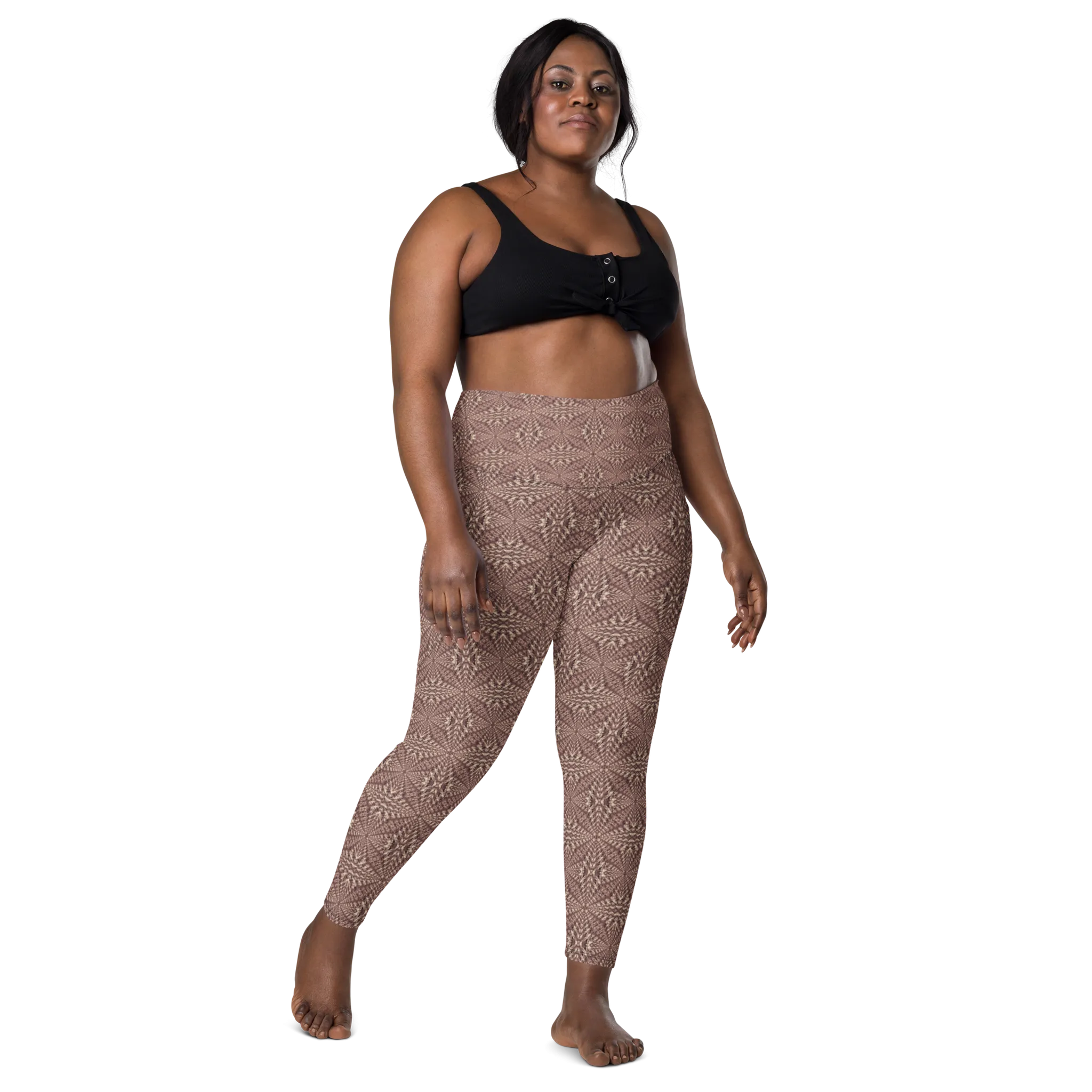 Recursia Fabrique Unknown II Leggings With Pockets In Pink