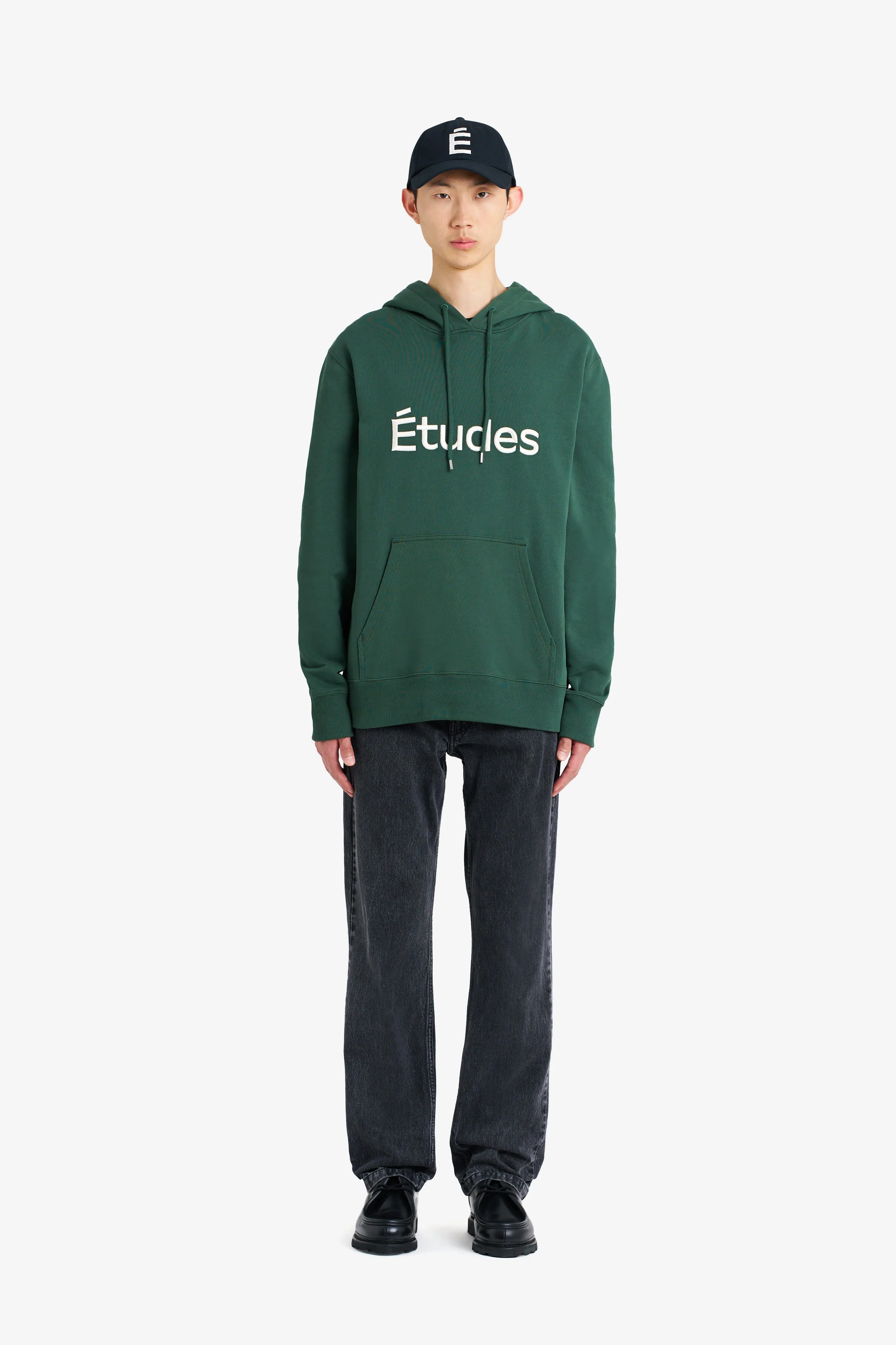 REGULAR HOODIE ÉTUDES GREEN